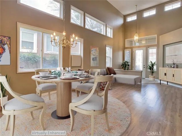 formal living room - virtual staged photo

