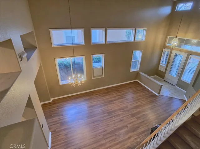 formal living room and entrance