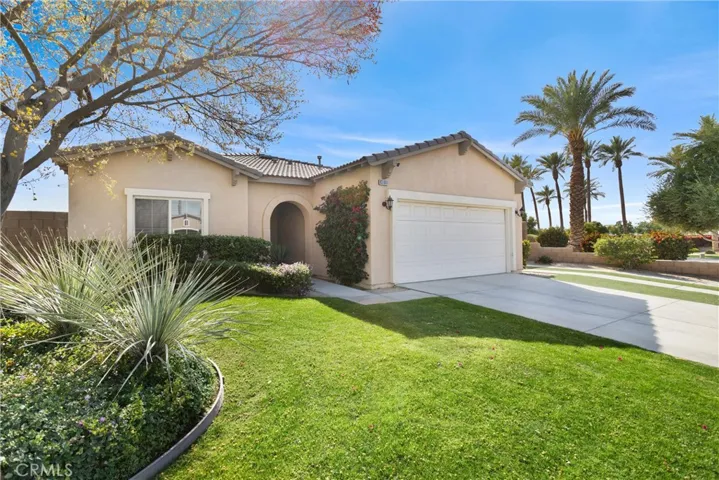 An arched entryway welcomes you home