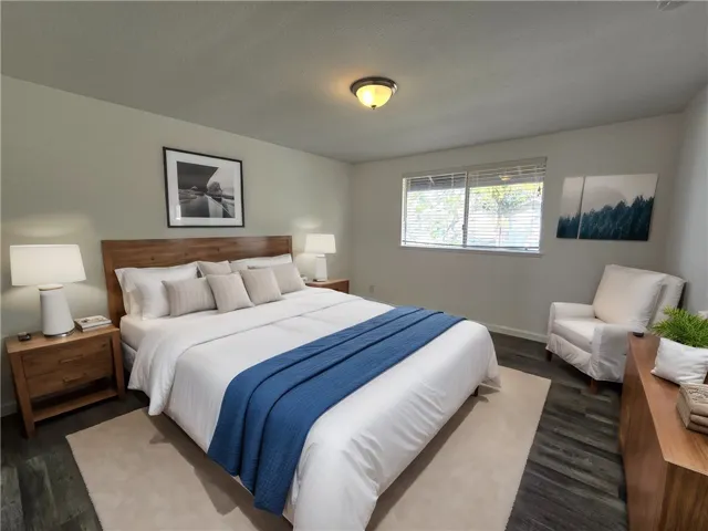 Second floor back bedroom