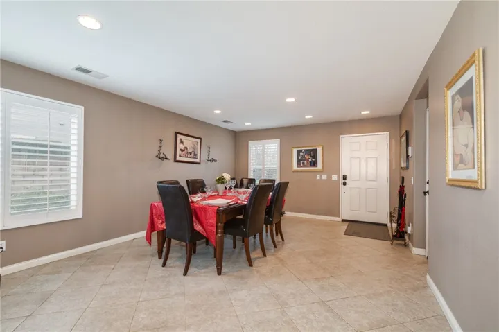 Dining area