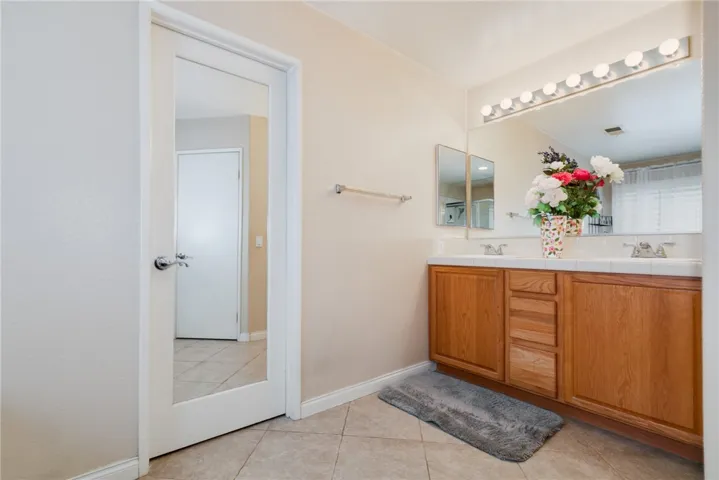 Master bathroom