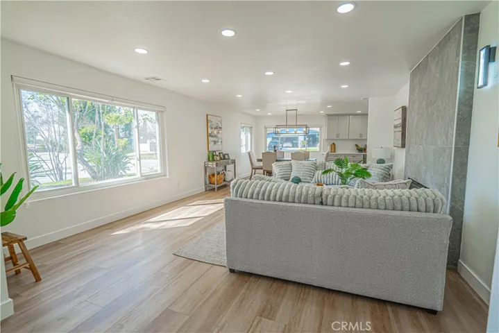 Living Room with Large Bay Window