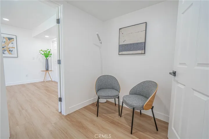 Hallway Between Living Room and Bedroom Suite