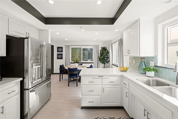 Chef inspired kitchen with quartz countertops