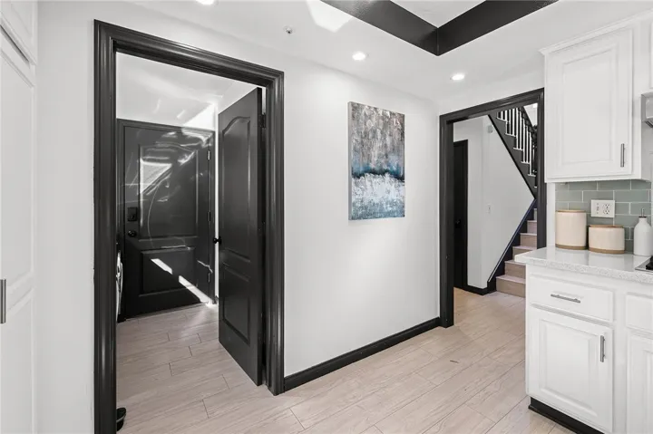 Kitchen to laundry room