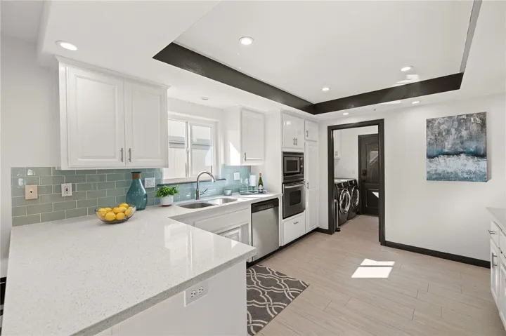 Bright and sunny remodeled kitchen