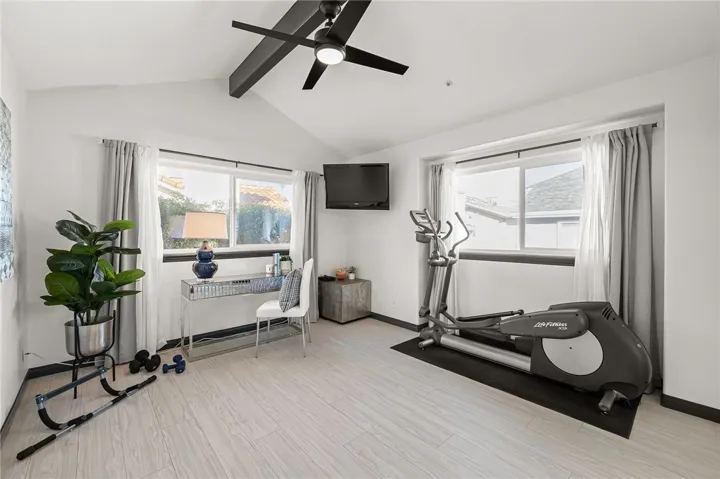 2nd bedroom as a gym