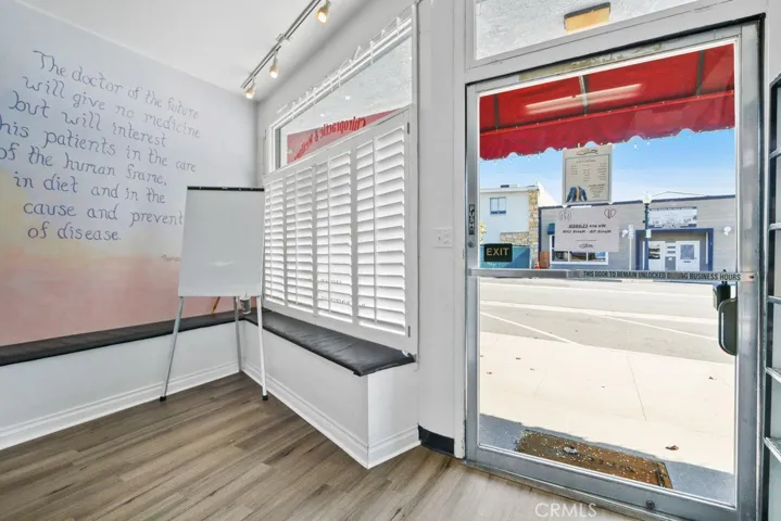 Street entry waiting area