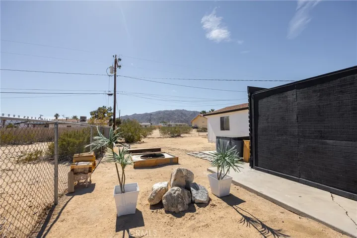 Side of carport