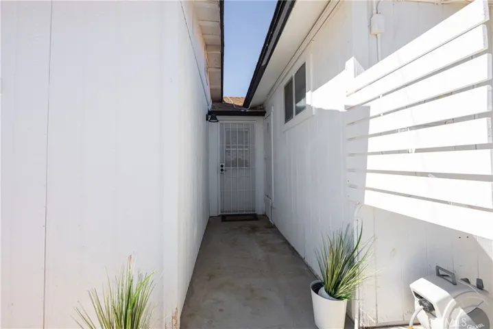 Separate entrance