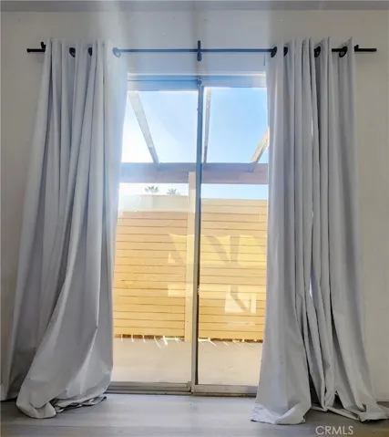 Primary sliding glass door