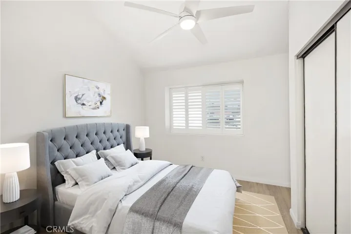 Virtually Staged Bedroom