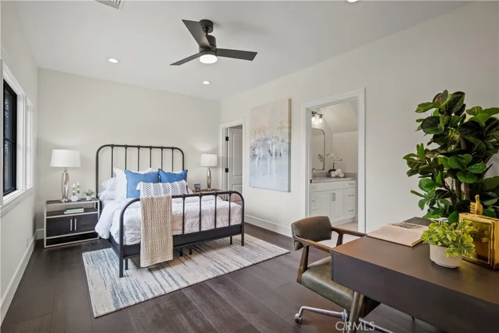 Bedroom #2 w/ Mountain Views and private bathroom