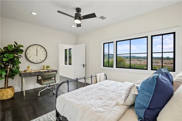 Bedroom #2 w/ Mountain Views and prviate bathroom