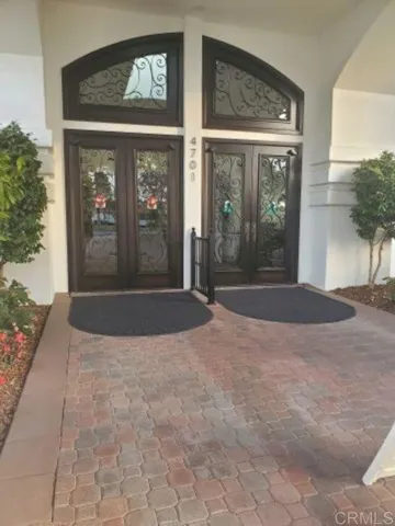 Front Doors to Clubhouse