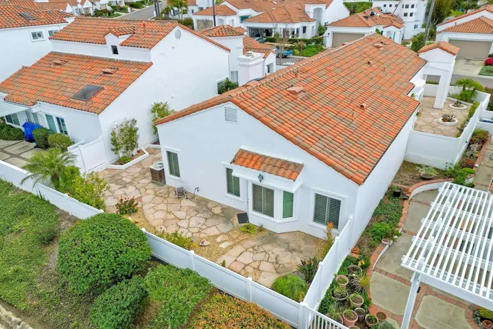Aerial View of Yard