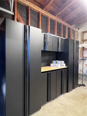 New cabinets in the garage