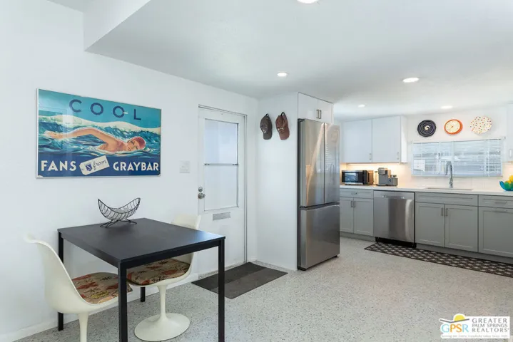 Looking toward side door