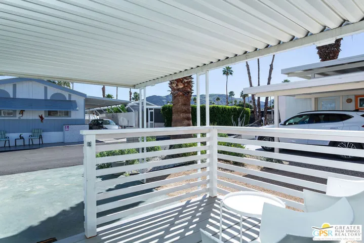 Looking out from front patio