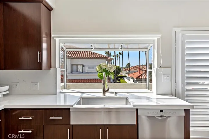 Kichen Window with a Touch of Ocean View