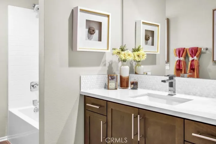 Upstairs bathroom Plan 2 Model Home
