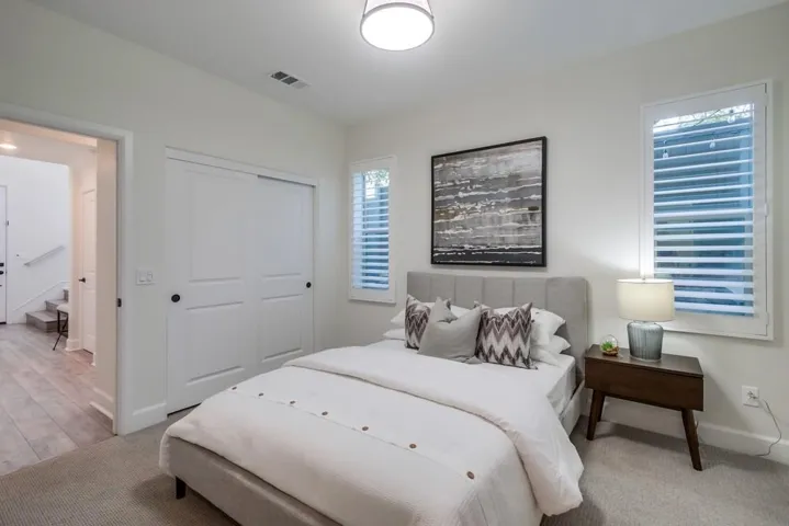 Downstairs bedroom - use for guests, in-laws, an office - you name it!