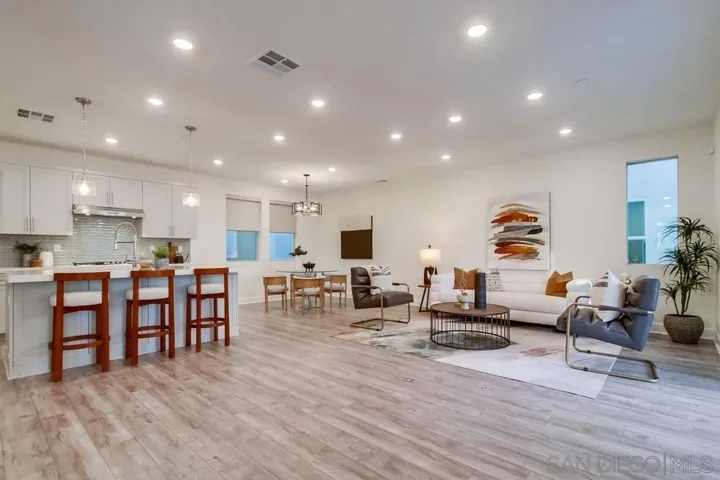 Walk up to the second story and enjoy your large great room.