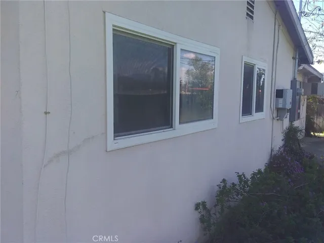 Rear of house