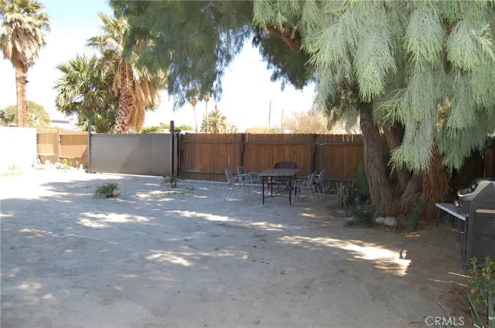 Mature trees provide shade and cover