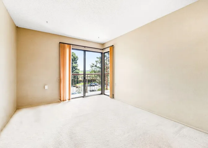 Guest Bedroom with slider