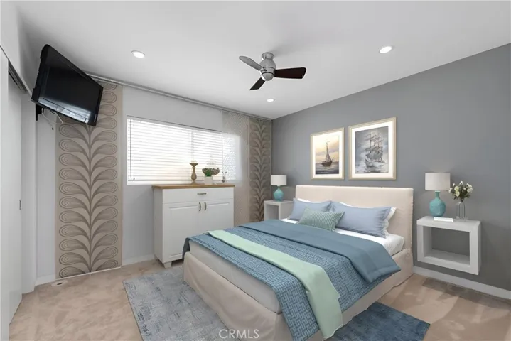 Secondary Bedroom *Virtually Staged Photo