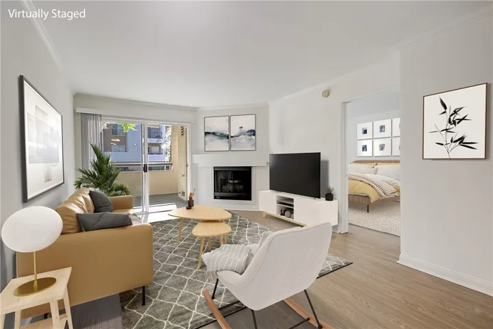 Living room and Balcony