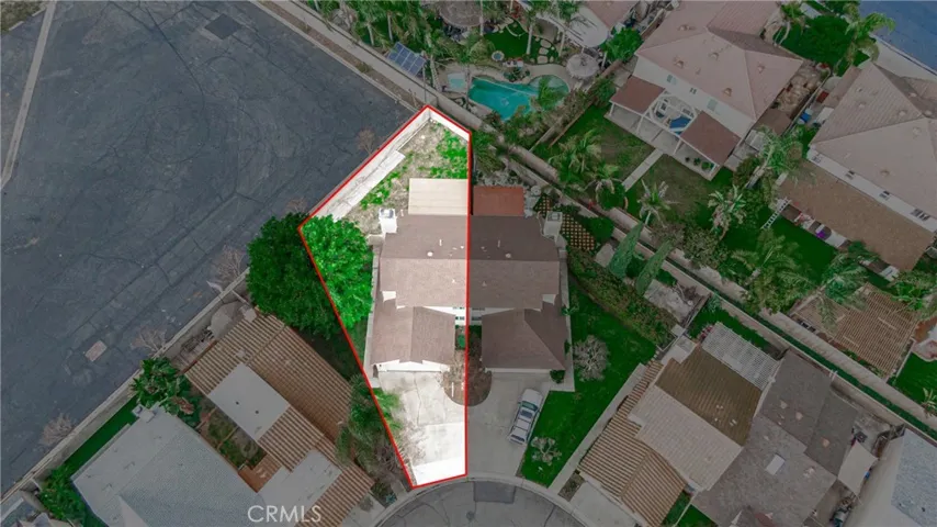 Aerial View Of Lot