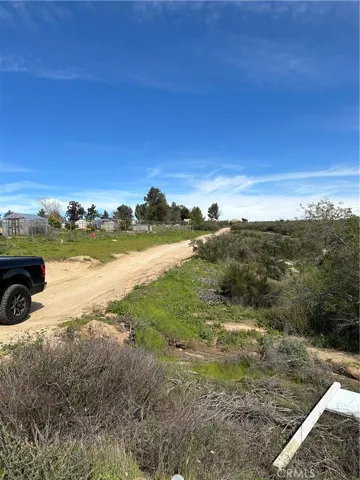 Driveway into parcel.