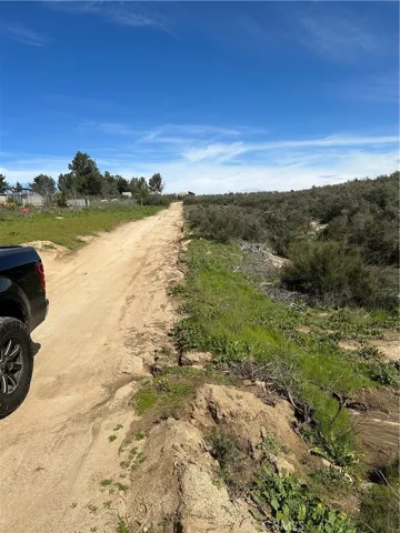 Driveway into parcel.