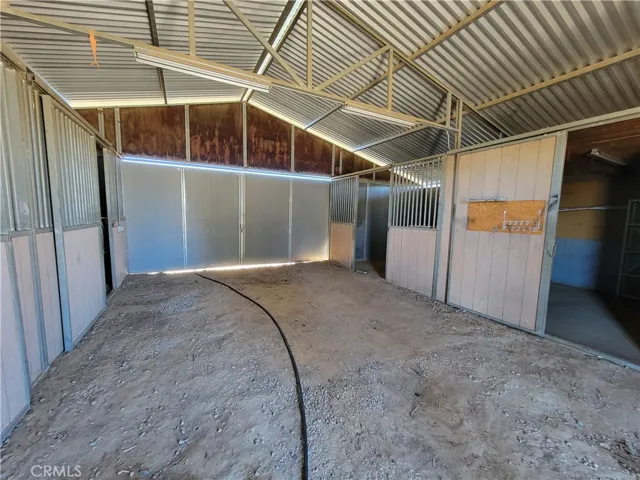 Barn interior