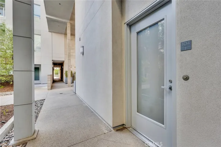 Back door.