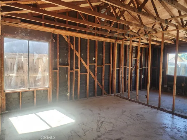 Side view of Family Room