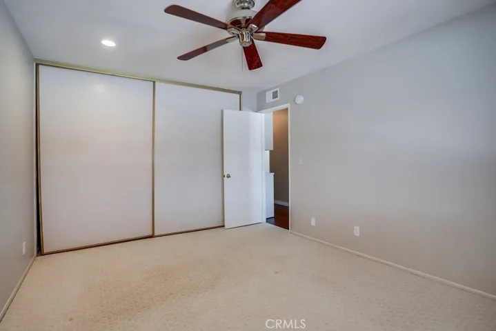 Ample sized second bedroom