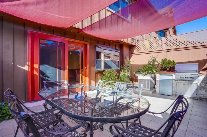 Relaxing patio