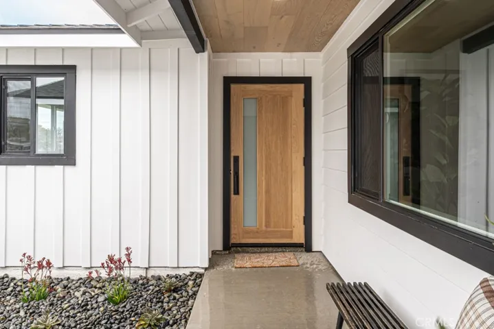 Beautiful solid wood door