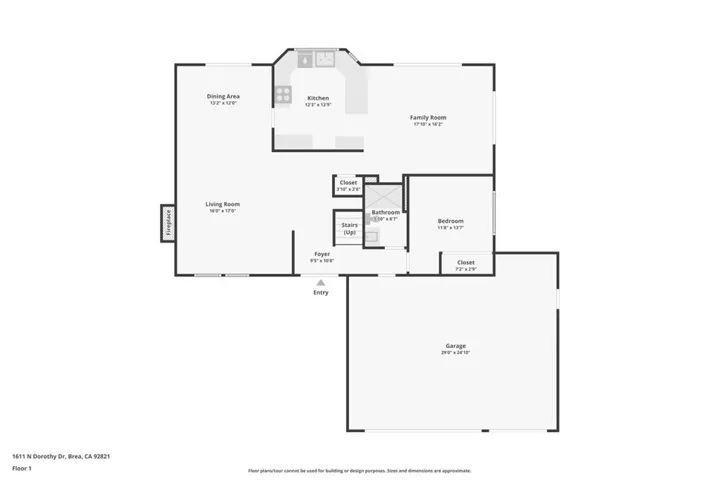 1611 N Dorothy Drive, Brea, California 92821