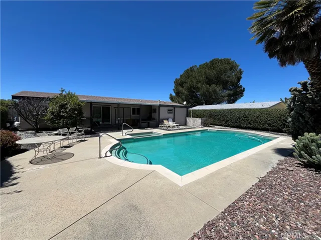 Pool, facing northwest
