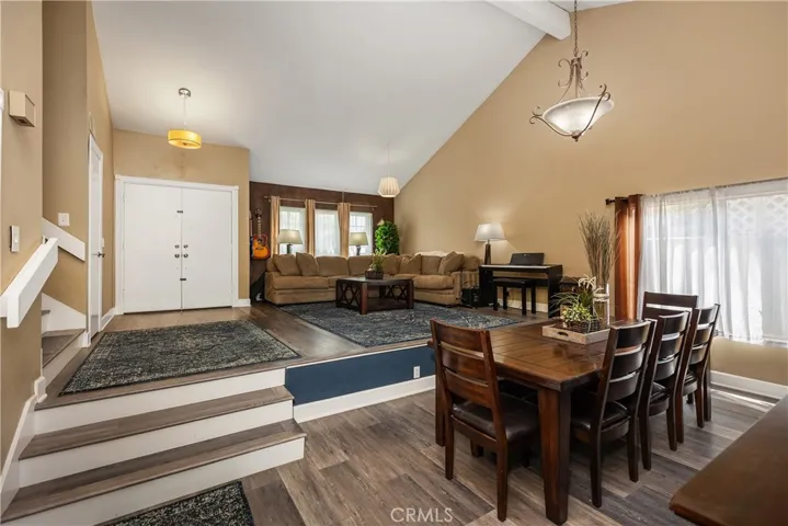 Dining & Living room.