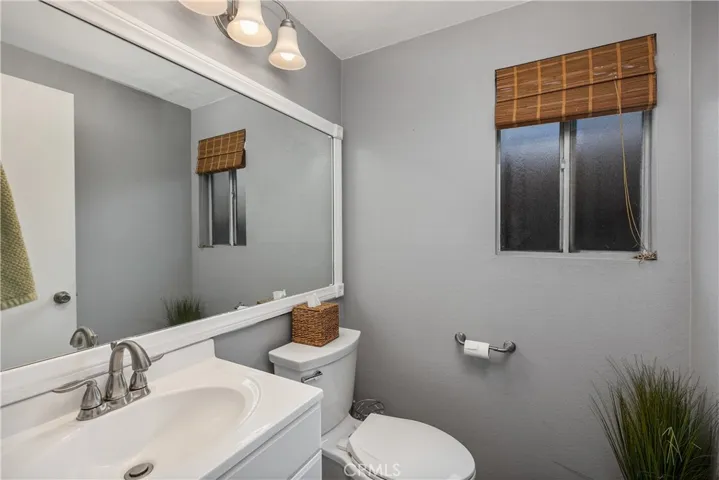 Downstairs bathroom.