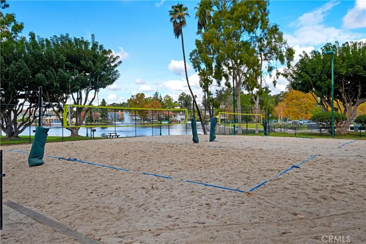 Beach volleyball.