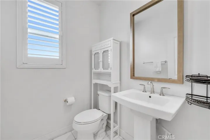 Downstairs half bathroom