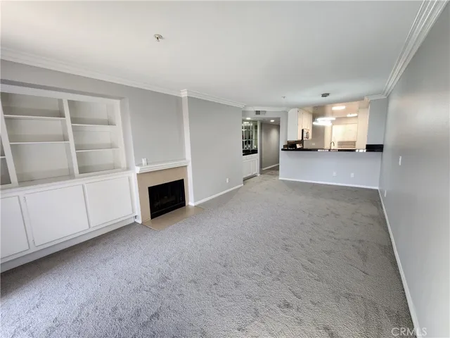 View of Living Room to Kitchen
