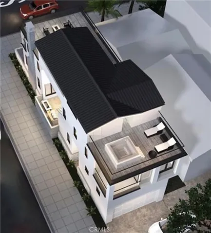 Back view rendering